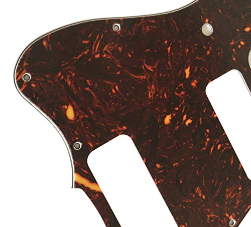 Pickguard de guitare personnalisé pour Fano Standard JM6 P90 Style Tortue marron 4 plis. - Les Beatles, Paul McCartney, John Lennon, RIngo Starr, George Harrison Pickguard de guitare personnalisé pour Fano Standard JM6 P90 Style Tortue marron 4 plis. – Image 3