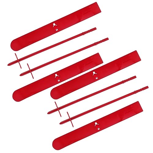 Gadpiparty-Weihnachtsschlitten-Dekoration-2-Sets-Weihnachtsschlitten-Schlitten-Foto-Requisite-Weihnachtsmann-Schlitten-Ornament-Tisch-Desktop-Schlittenfigur-Fuer-Feiertags-Mittelstueck-Rot