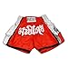 Unisex Boxing Shorts for MMA, Muay Thai & Fitness Training – Breathable Sporty Print Trunks with Elastic Waist, Adult Training Shorts (M-XXXL)（Bule）（M）