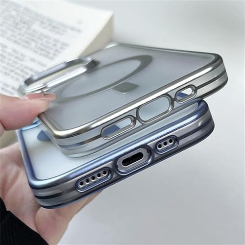 Étui magnétique pour iPhone 14 Pro Max coque de charge sans fil mate noir - 7