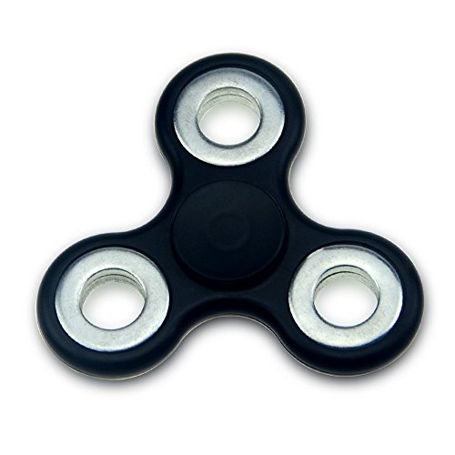 KCHKUI Fidget Spinner Stress and Anxiety Relief Hand Spinner Fidget Toys for Children and Adults (Black)