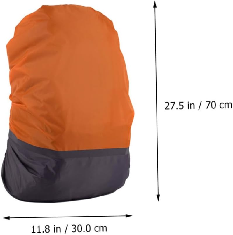 Elastic Stable Mountaineering Backpack Cover Rain Coat Reflective Strip