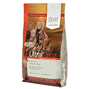 UltraCruz Equine Psyllium Fiber Supplement for Horses, 10 lb, Pellet (32 Day Supply)