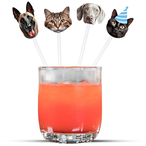 Pitillos personalizados para fiesta de mascotas miniatura 1