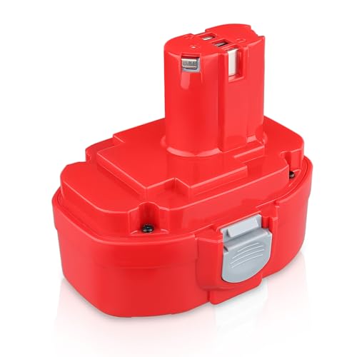 18V 4.8Ah 1822 Ni-MH Replacement for Makita 18V Battery Compatible with Makita Battery 1822 1833 1834 1835 1835F 192827-3
