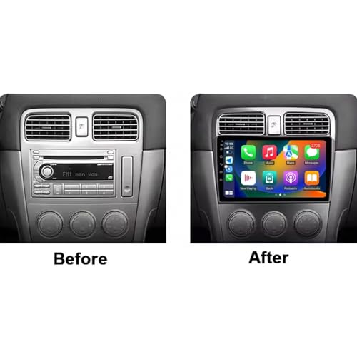 Radio coche 2 DIN de 4 núcleos con 2G+32G y Mirror Link para Subaru Forester 2