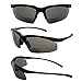 Global Vision Two Pairs of Apex 2.0 Bifocal Safety Glasses, One Pair with Clear Lenses and One with Smoked