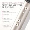 TYMO RING Brosse Lissante Pour Cheveux, Fer à Lisser Avec Peigne IntéGré, 20s PTC Chauffage & 5 RéGlages De TempéRature & Anti-BrûLure, Professionnels Hair Straightener, Lisseur Cheveux (Or)