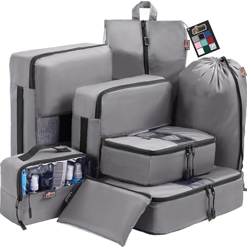 8-Set Packing Cubes for Travel