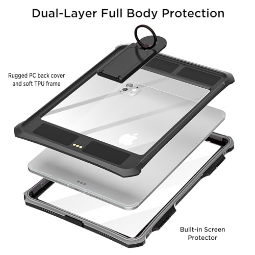 Coque iPad Pro 11 imperméable antichoc étanche intégrale avec poignée - 3