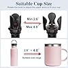 Car Cup Holder Expander, Cup Holder Extender Adapter with Expandable Arm and Adjustable Base, Compatible with Yeti Ramblers 14-64oz, Hydro Flasks 18-64oz Most Coffee Mugs Bottles & Cups #3