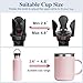 Car Cup Holder Expander, Cup Holder Extender Adapter with Expandable Arm and Adjustable Base, Compatible with Yeti Ramblers 14-64oz, Hydro Flasks 18-64oz Most Coffee Mugs Bottles & Cups