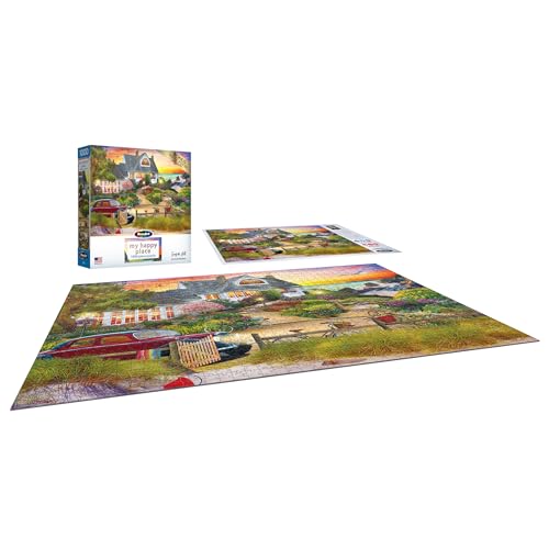 Roseart 6275ZZC My Happy Place - Seaside Hill - 1000 Piece Jigsaw Puzzle thumb #2