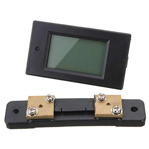 100A DC Digital Multifonction Power Meter Compteur D'Énergie Ampèremètre avec Le Shunt 100A