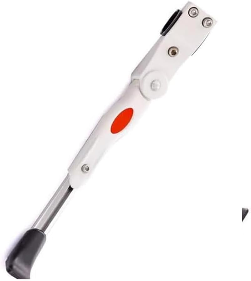 Bike Kickstand for Giant FastRoad SL 1 FastRoad SL 2 2020,Adjustable Rear Mount Bikes Support Rack Rear Side Bicycle Stand Portable Foot Support,White