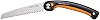 Fiskars SW69 Plus Folding Saw, BlackOrange, 21cm Length