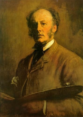 Cuadro en lienzo del Autoritratto di John Everett Millais de 60x90cm