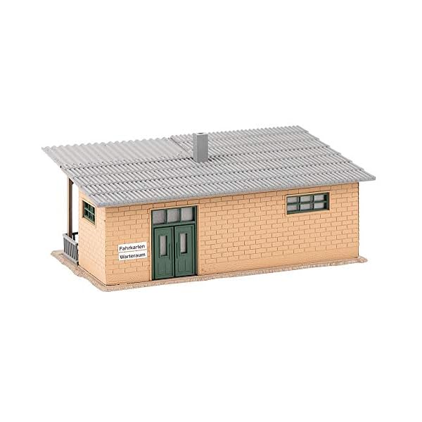 Faller FA110204 Haltepunkt Pusemuckel Modellbausatz, Zubehör, Mehrfarbig – Bild 4