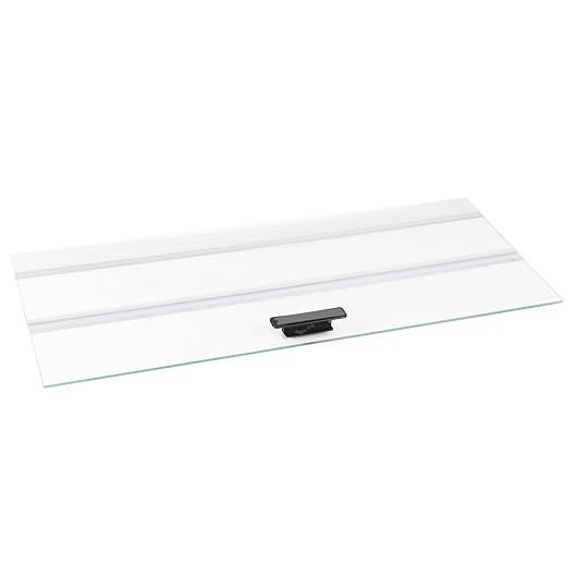 29.21 x 11.69 x 0.16in Glass Canopy, Clear Tempered Aquarium Fish Tank Hoods, FITS for Most 20Long/29 Gallon Fish Tanks (Aqueon, Marine Land & Perfecto)