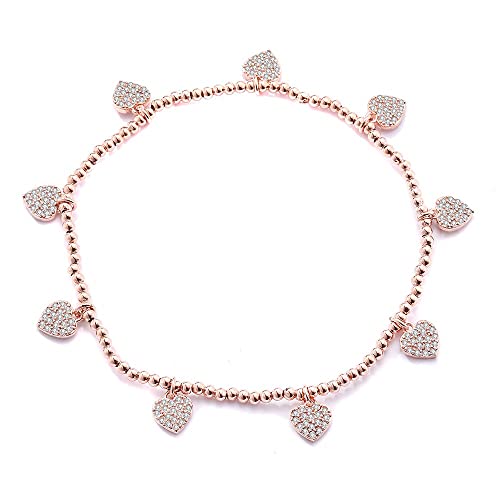 Fini les fermoirs difficiles grâce au bracelet élastique coeur - 7