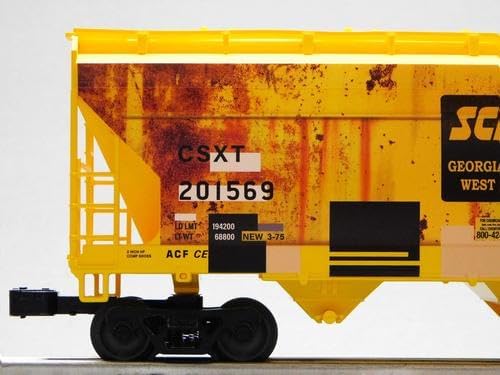 Lionel CSX ACF 4 Bay Graffiti CENTERFLOW Hopper #201569 O Gauge Train CAR 2542161