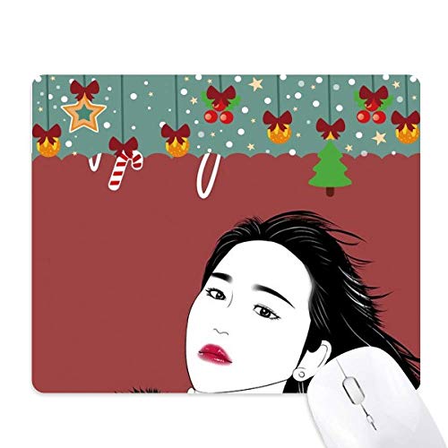 Tapis de souris Great Girl en caoutchouc pour éviter les glissements et décorer le bureau