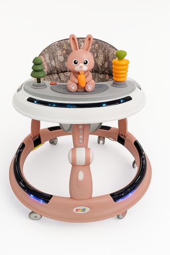 Luchs Babywalker Lauflernhilfe mit Musik & Licht – stabiles Gehfrei für...