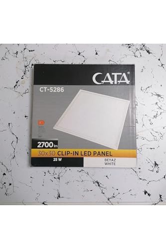 Sekizgen Led Ct-5286 25 W 30x30 Klipin Led Panel Beyaz Işık