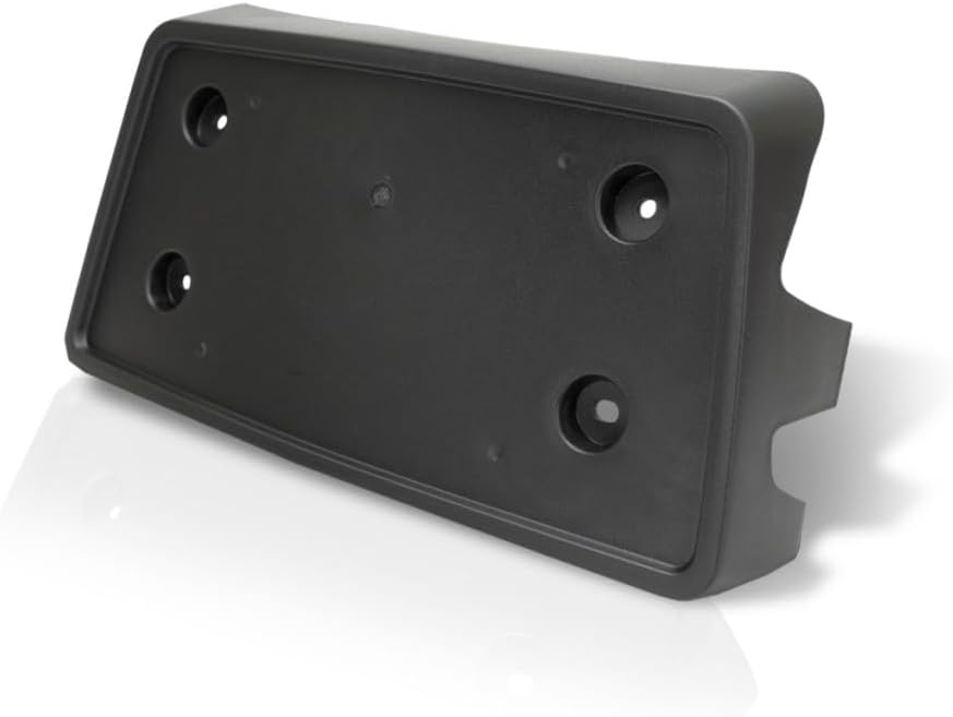 for GMC Sierra 1500 2007-2013 License Plate Bracket | Front | Black Textured | GM1068125 | 15781553