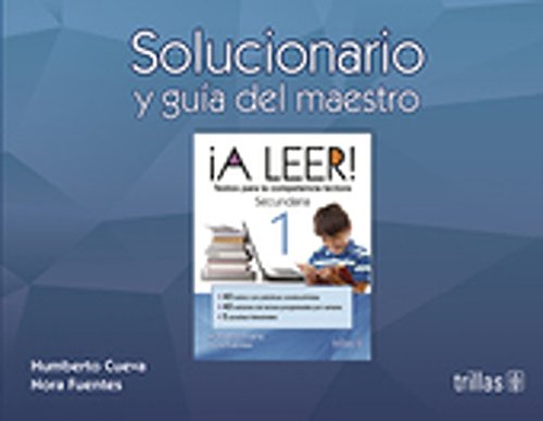 A leer 1. solucionario y guia del maestro. secundaria : CUEVA GARCIA