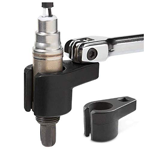 Automotive Oxygen Sensor Socket And Vacuum Socket With Spark Plug Thread Repair Chasers Set With 3/8 Inch Drive And 7/8 Inch Offset Oxygen Sensor Socket Wrench Remover Tool #TOP6