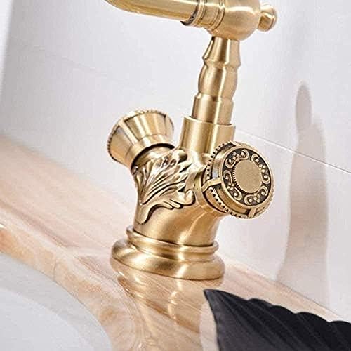 Robinet de cuisine rétro mitigeur eau chaude froide pour évier et grand lavabo