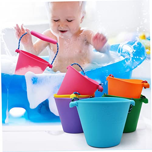 Ibasenice Toy Bucket Collapsible Beach Bucket Keg Bucket Water Bucket Shower Bucket Bucket Collapsible Folding Bucket Portable Water Bucket Camping Folding Bucket Collapsible Outdoor Bucket #TOP1