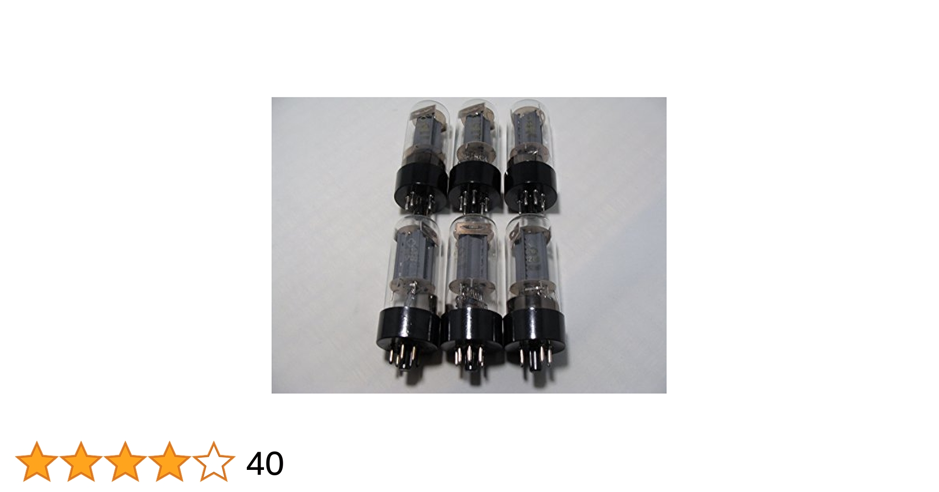 Amazon | ロシア製真空管 6P3S (6L6 6L6GT 5881) REFLECTOR (6本