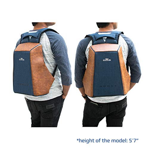Image of Gods Blue Ghost 25 Litre Anti-Theft 15.6 inch Laptop Backpack (15.6 Inch Laptop)