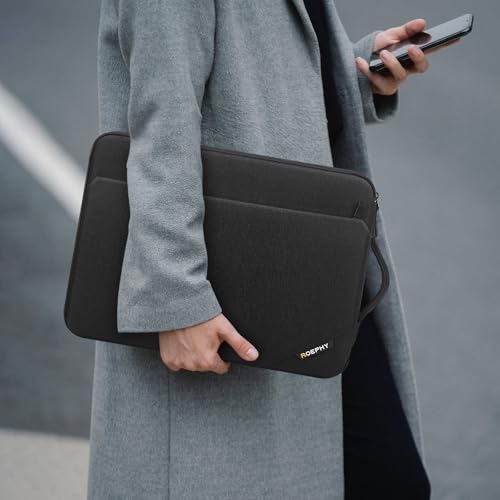 Funda para laptop de 17 pulgadas color negro miniatura 7