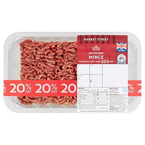 Morrisons British 20% Beef Steak Mince 500g