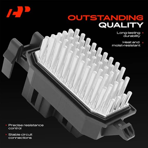 Image of A-Premium Front HVAC Blower Motor Resistor Compatible with Dodge Dart 2013 - Replace# 68163794AA