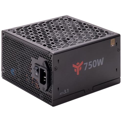 Alimentation PC silencieuse Itek GBI750 750W Gold pour bureau et gaming