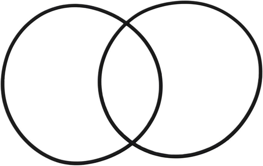 Replacement Accessories 2 pcs OMC O-Ring Seal Longitudinal Member Intermediate Clutch housing tilt Cover 908194 Sierra 18-7400 18-7400-9