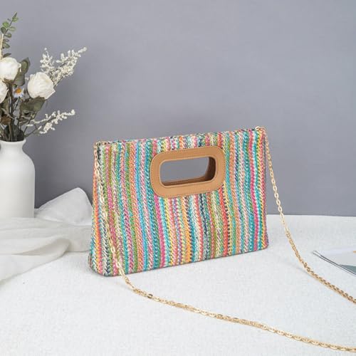 Sac en raphia de plage chic pour des vacances ensoleillées