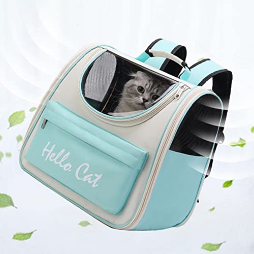 transporte gato | Porta-mochilas Kitty - Mochila impermeável engrossada e respirável para animais es