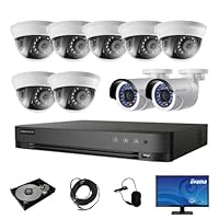 防犯カメラ 3台セット DVR Amazon.co.jp: 防犯カメラ 9台 DVR16ch HDD 3TB モニター付き