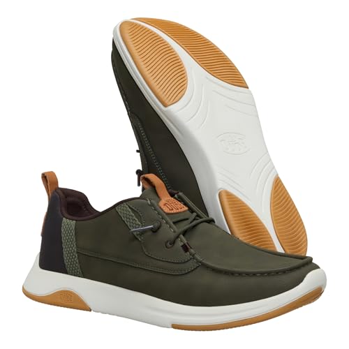 Image of HEYDUDE Men's Wally Drift Classic | Slip On Shoes for Men | Lightweight Loafers | Easy On System | Cushioned Insole