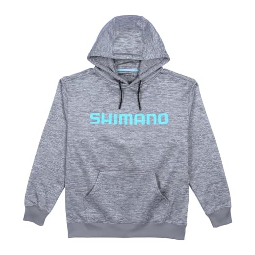 Shimano Fishing Performance Hoodie - Grey, MD [AHOODPRFMHGY]