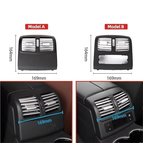Grille d'aération Benz E400 cache clim arrière pour le confort des passagers