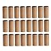 NUOBESTY 30Pcs Craft Paper Rolls Thick Round Cardboard Tubes Kraft Paper Roll for DIY Classroom Art Projects Children Drawing Painting Supplies 10X4cm