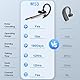 New bee Bluetooth Headset, V5.1 Wireless Freisprech Headset mit 72h Spielzeit und CVC 8.0 Dual ENC Geräuschunterdrückung Mikrofon, Bluetooth-Ohrhörer mit Ladecase für iPhone/Android/Laptop