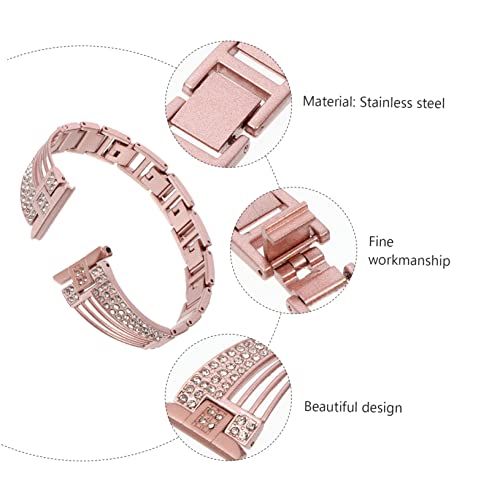 Durable Rhinestone Watchband Bracelet for Elegant Sparkling Wristband Stylish Design for Special2