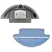 Zealing 1x Tanque de Agua + 1x paño de fregona para Cecotec Conga Serie 3090 Robot Aspirador Repuestos para Tanque de Agua